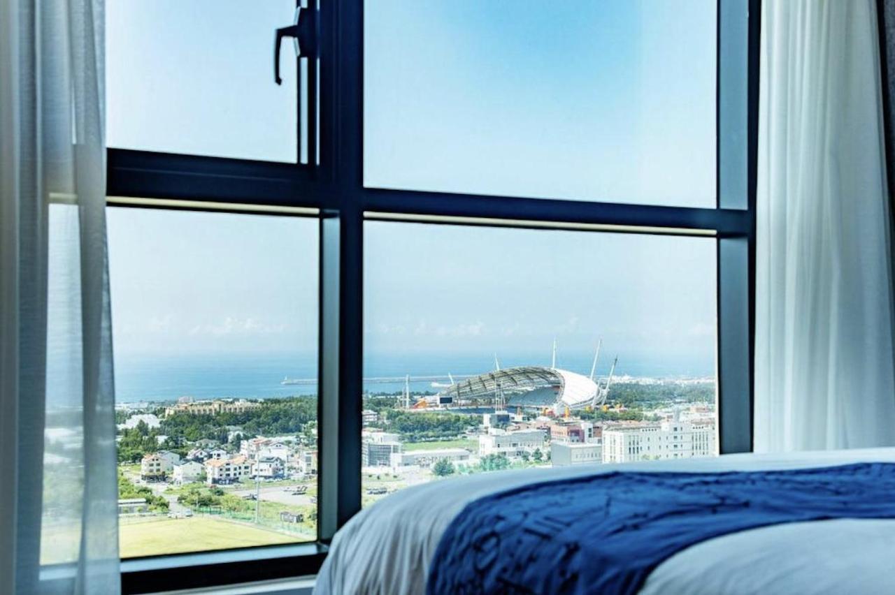 Jeju Pureun Hotel Seogwipo Exteriör bild